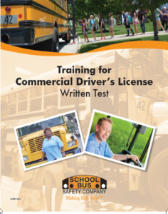 Training for commercial driver's license written test