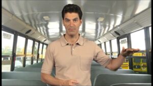 School bus safety instructor