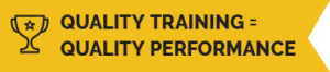 quality training quality performance banner